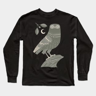 The Owl of Athena Long Sleeve T-Shirt